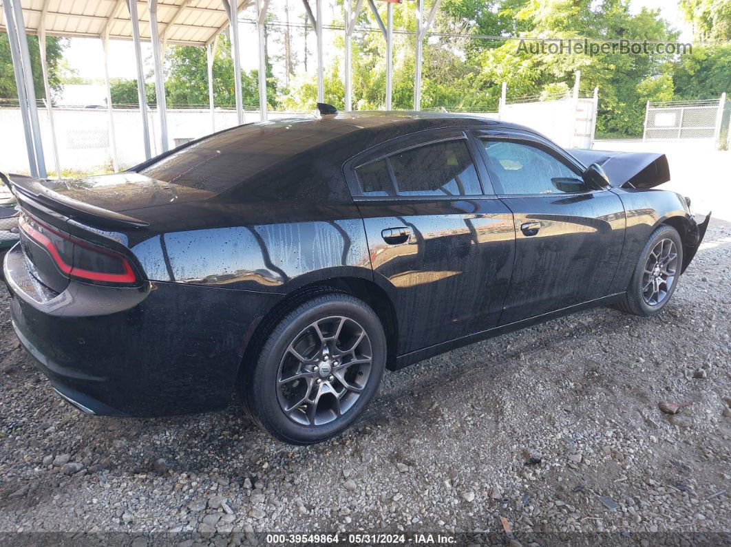 2018 Dodge Charger Gt Awd Черный vin: 2C3CDXJG2JH207674