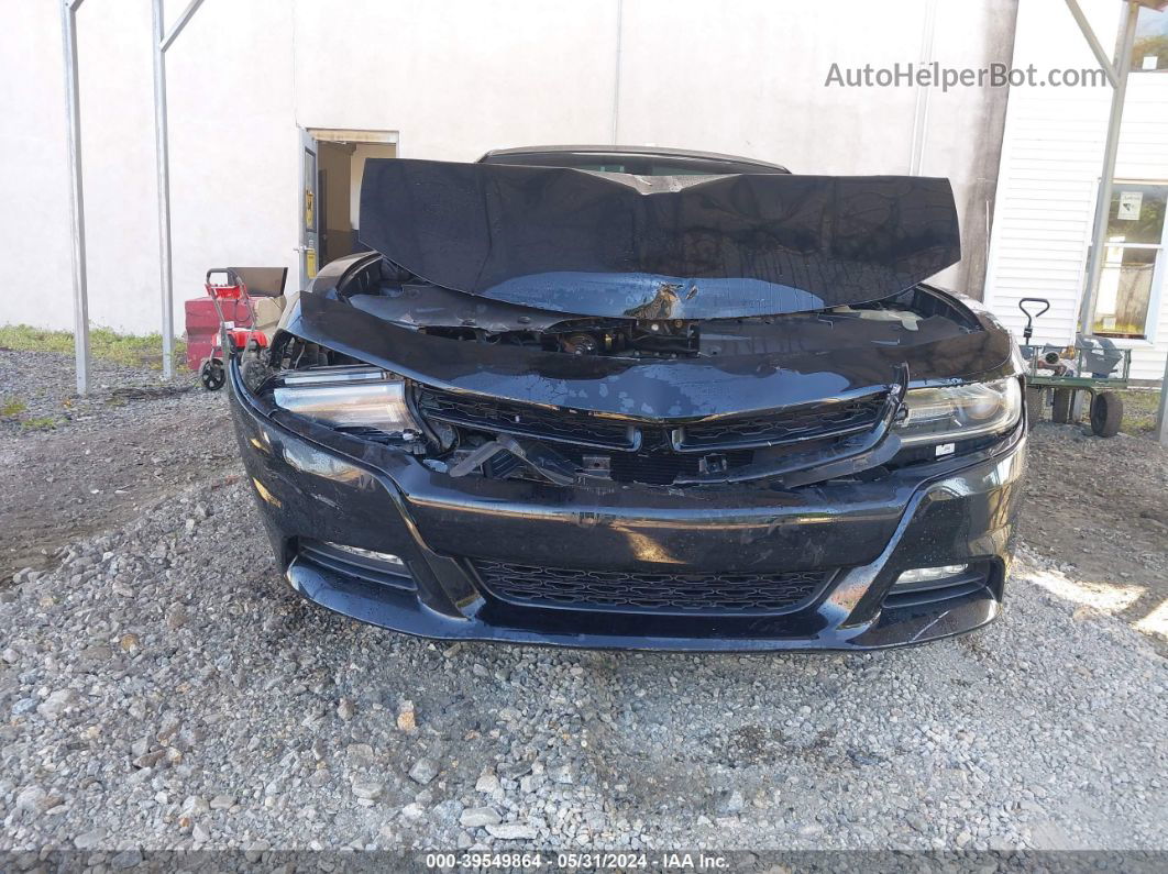 2018 Dodge Charger Gt Awd Black vin: 2C3CDXJG2JH207674