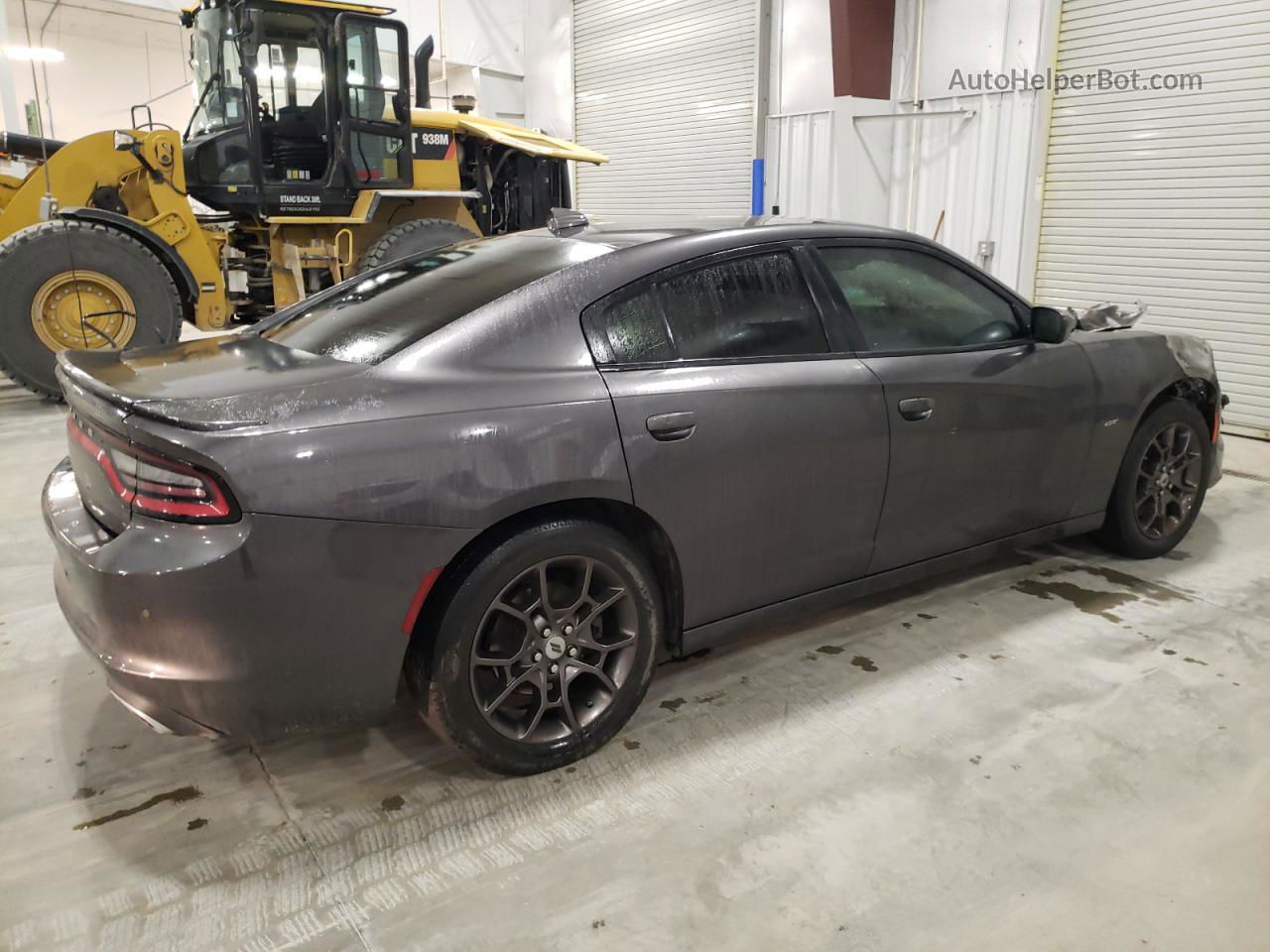 2018 Dodge Charger Gt Угольный vin: 2C3CDXJG2JH253571