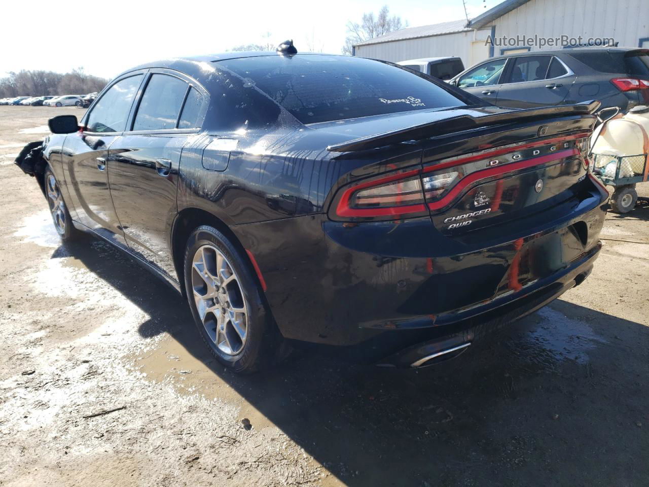 2016 Dodge Charger Sxt Черный vin: 2C3CDXJG3GH286703