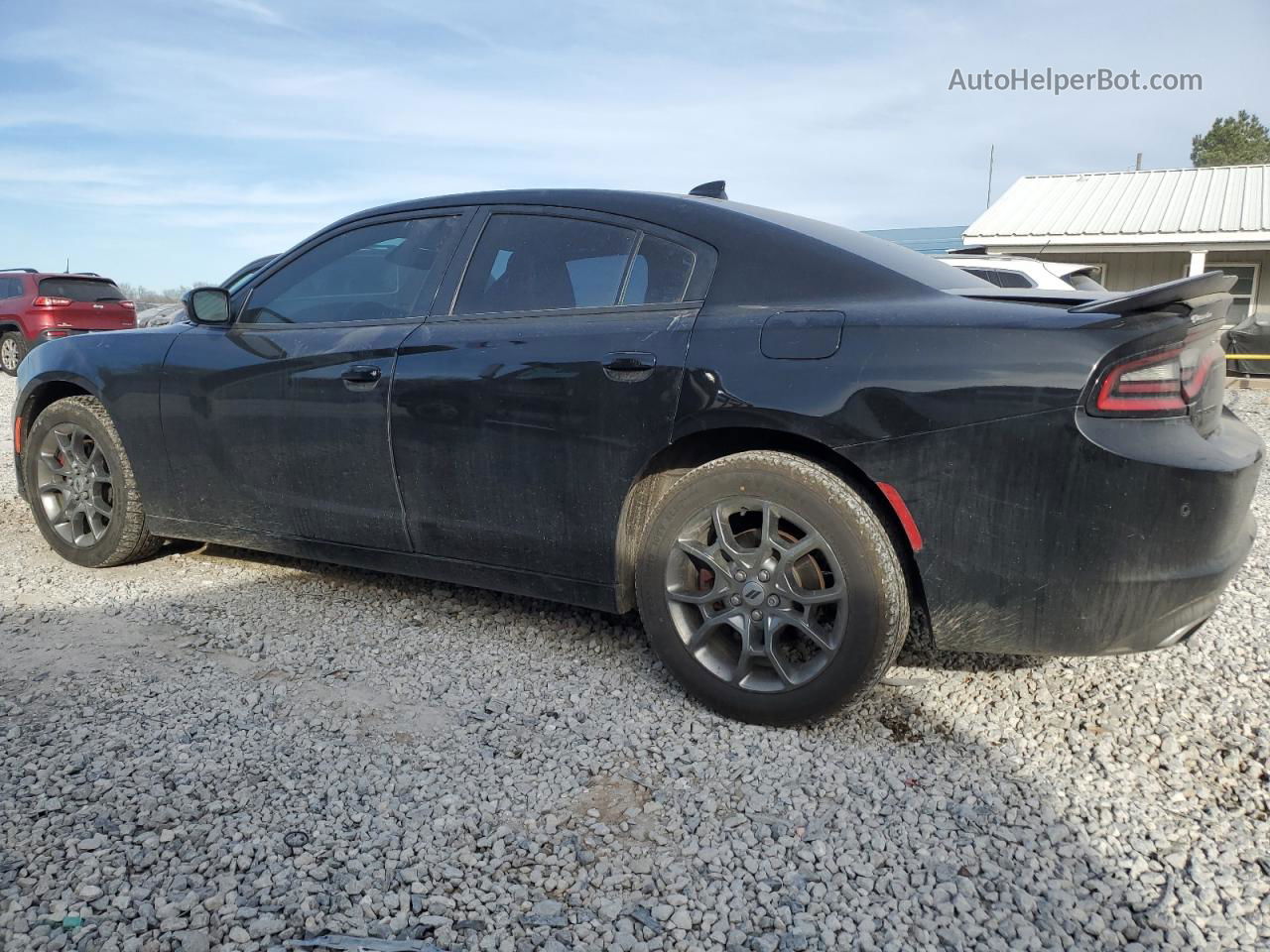 2017 Dodge Charger Sxt Black vin: 2C3CDXJG3HH630581