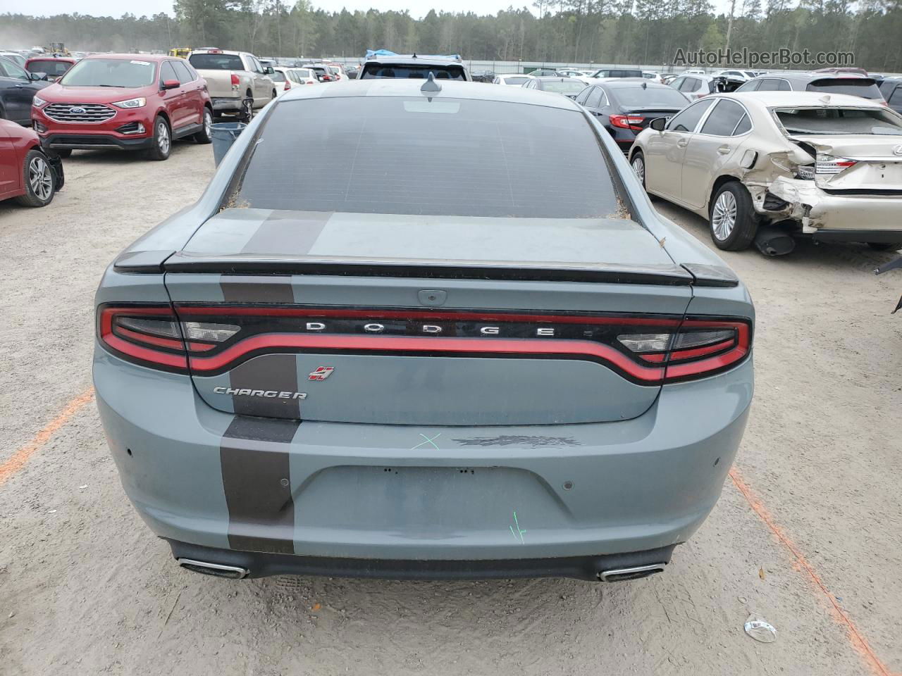 2018 Dodge Charger Gt Turquoise vin: 2C3CDXJG3JH148201