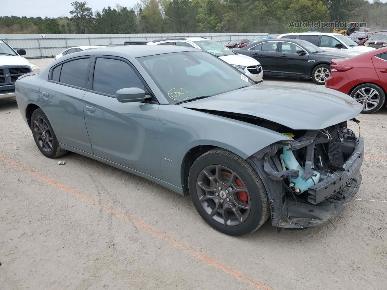 2018 Dodge Charger Gt Turquoise vin: 2C3CDXJG3JH148201