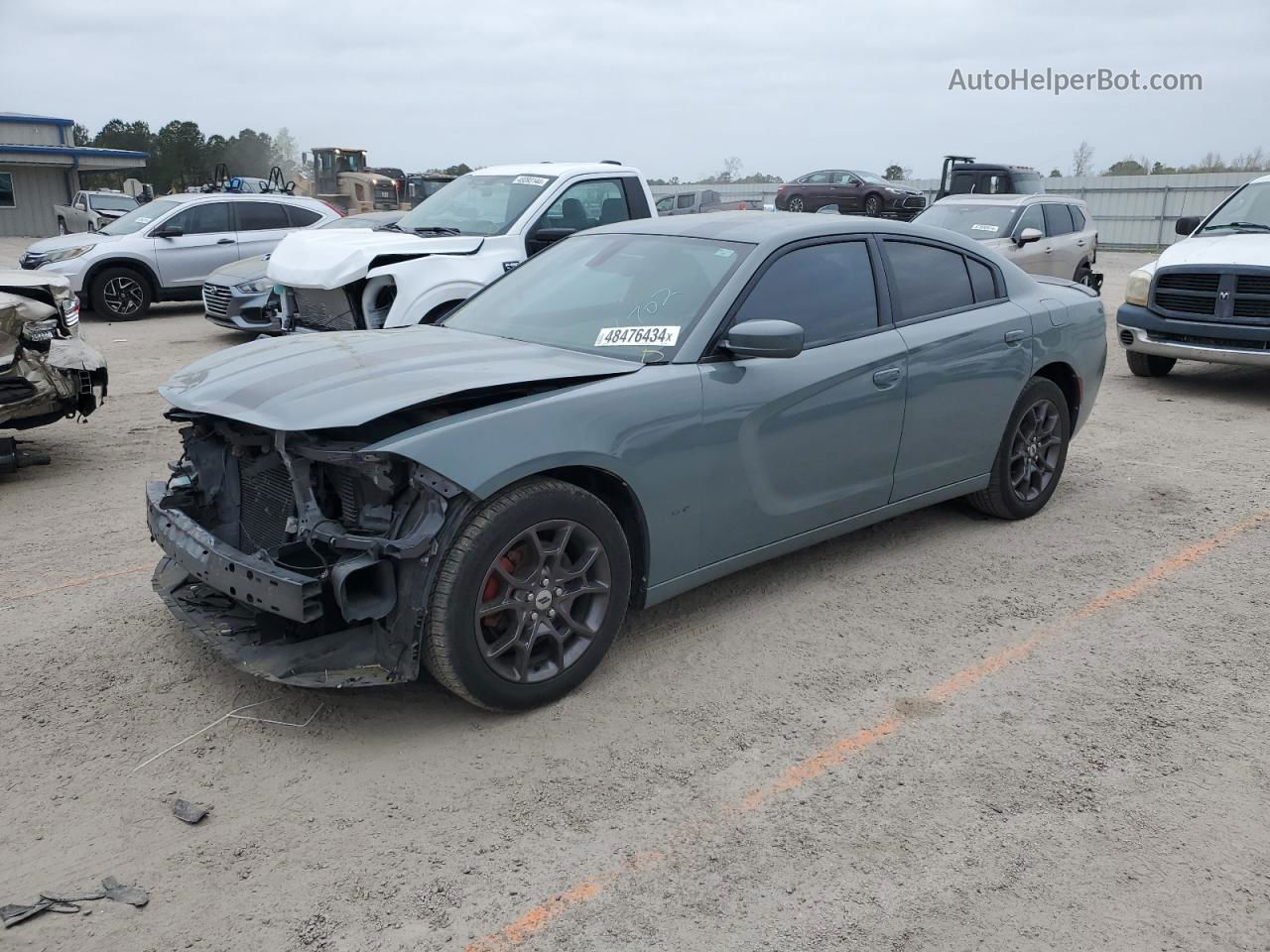 2018 Dodge Charger Gt Turquoise vin: 2C3CDXJG3JH148201