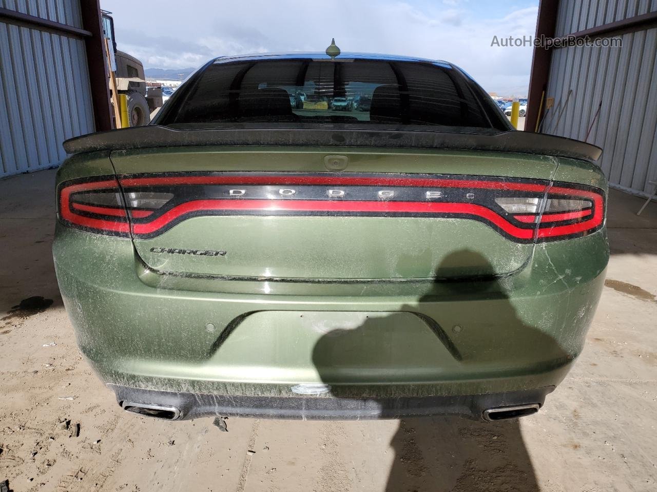 2018 Dodge Charger Gt Green vin: 2C3CDXJG3JH198127