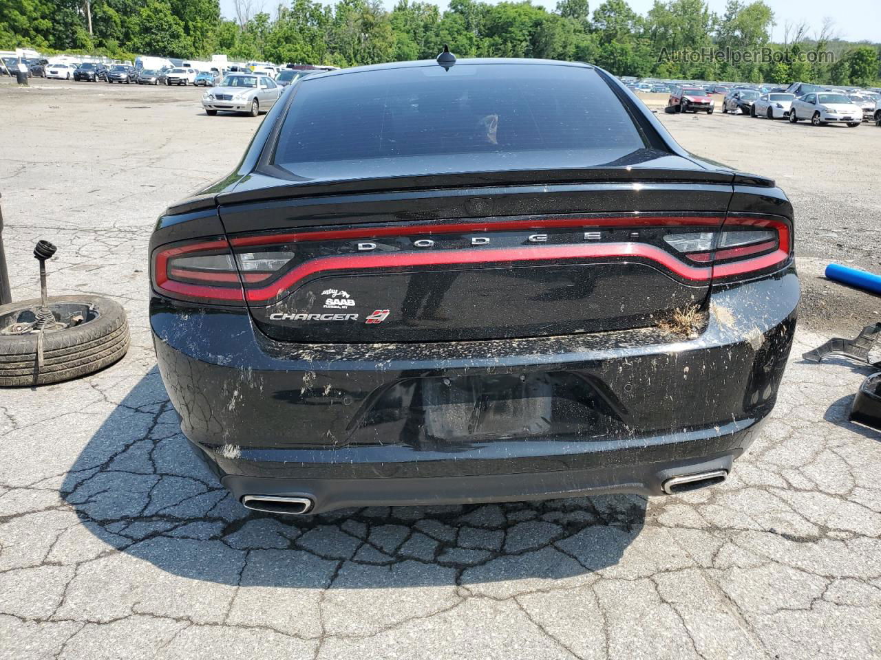 2018 Dodge Charger Gt Black vin: 2C3CDXJG3JH316645