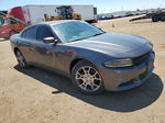 2016 Dodge Charger Sxt Gray vin: 2C3CDXJG4GH281882