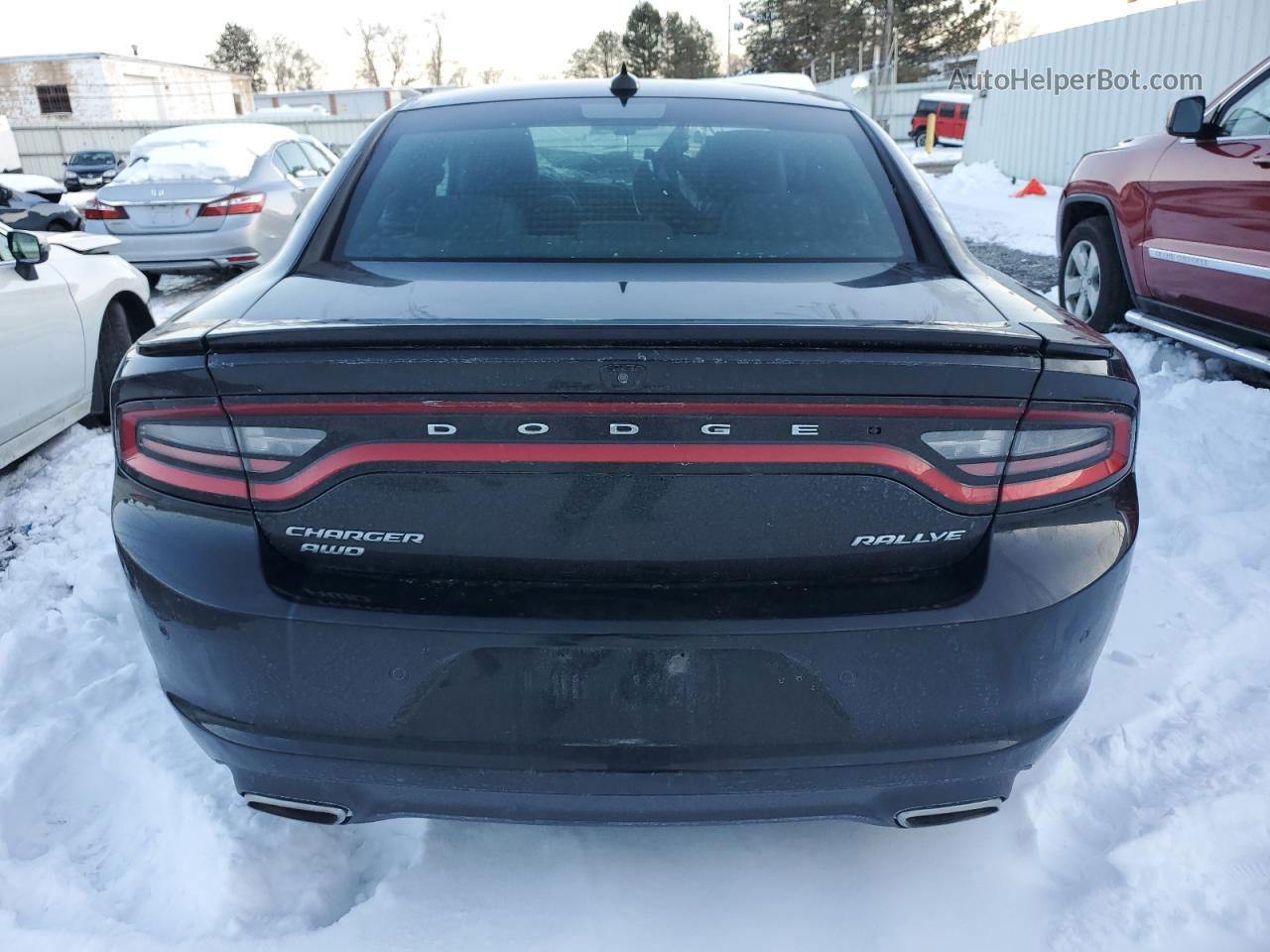 2017 Dodge Charger Sxt Black vin: 2C3CDXJG4HH644702