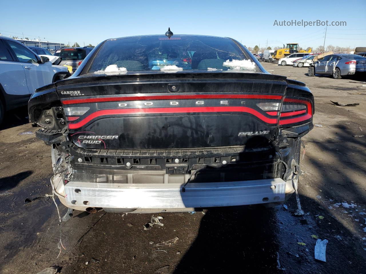 2017 Dodge Charger Sxt Black vin: 2C3CDXJG4HH644957