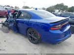 2021 Dodge Charger Sxt Awd Blue vin: 2C3CDXJG4MH512873