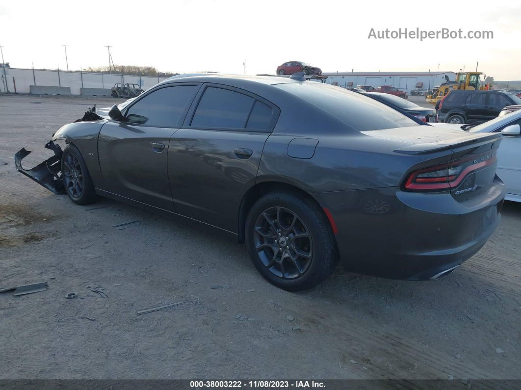 2018 Dodge Charger Gt Awd Gray vin: 2C3CDXJG5JH194886