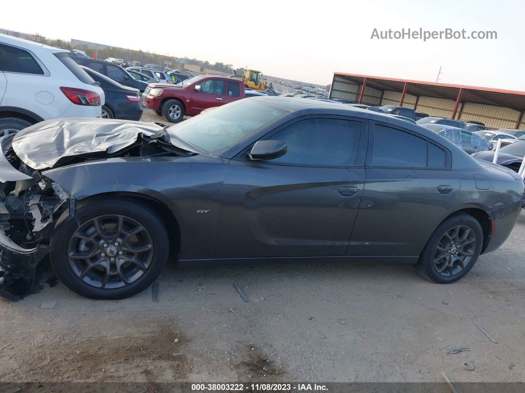 2018 Dodge Charger Gt Awd Gray vin: 2C3CDXJG5JH194886