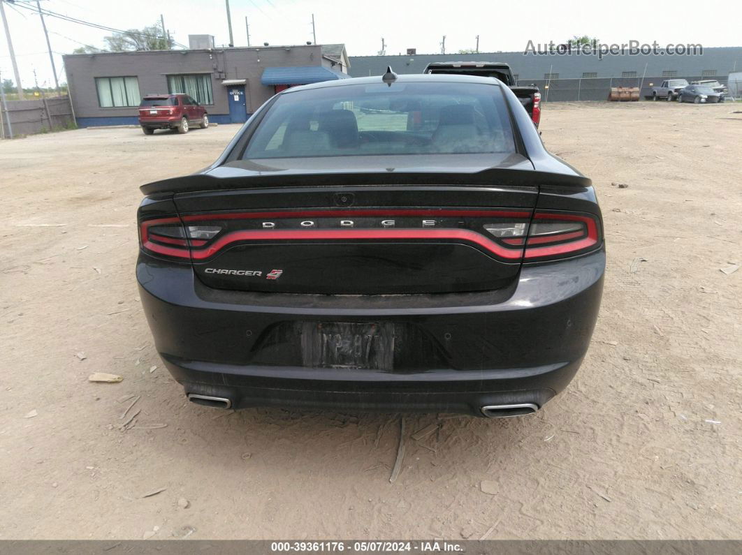 2018 Dodge Charger Gt Awd Черный vin: 2C3CDXJG5JH198064