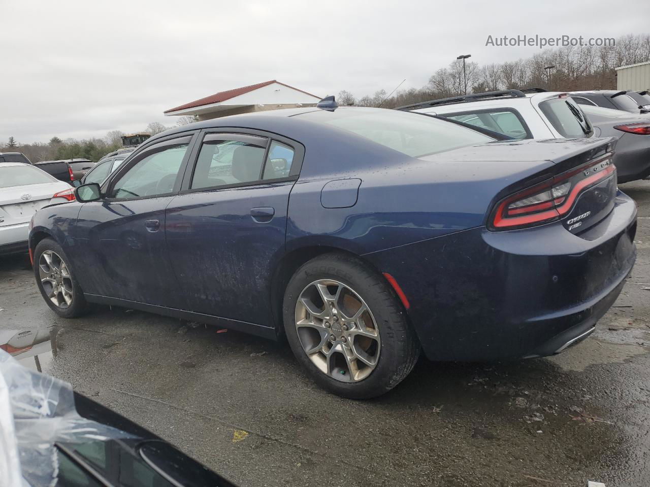 2016 Dodge Charger Sxt Blue vin: 2C3CDXJG6GH118778