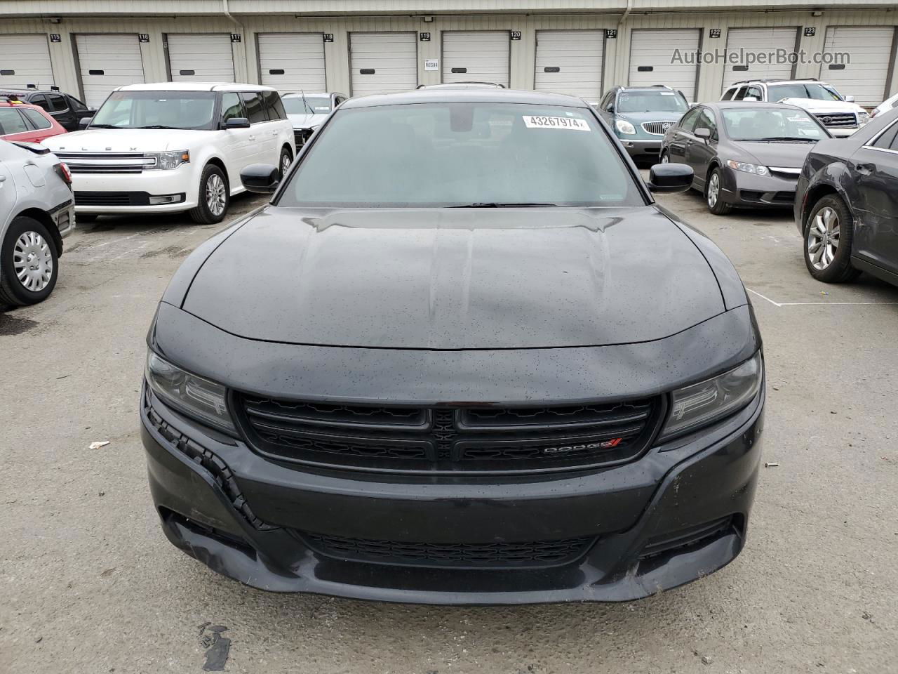 2016 Dodge Charger Sxt Черный vin: 2C3CDXJG6GH286646