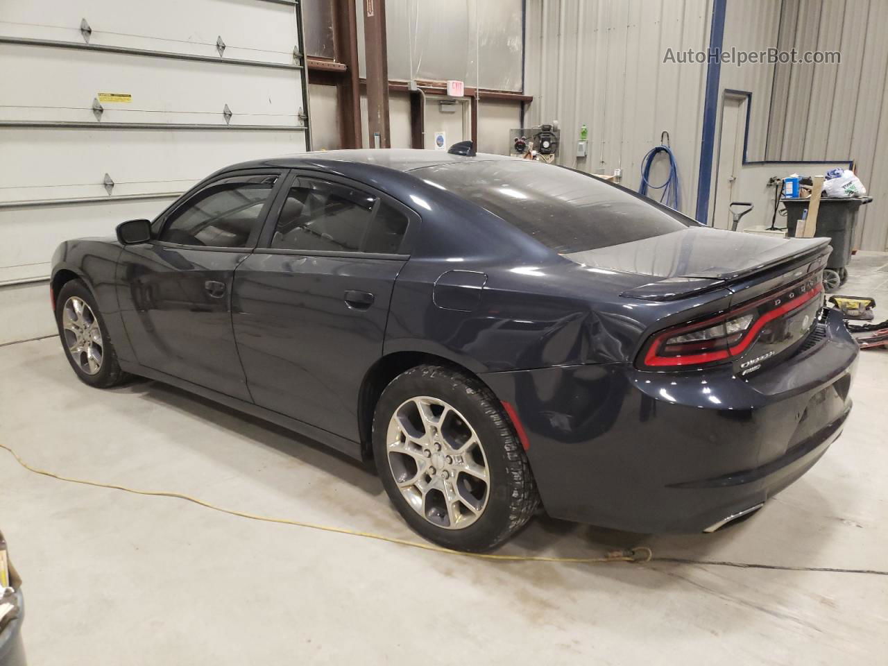 2016 Dodge Charger Sxt Gray vin: 2C3CDXJG6GH303980