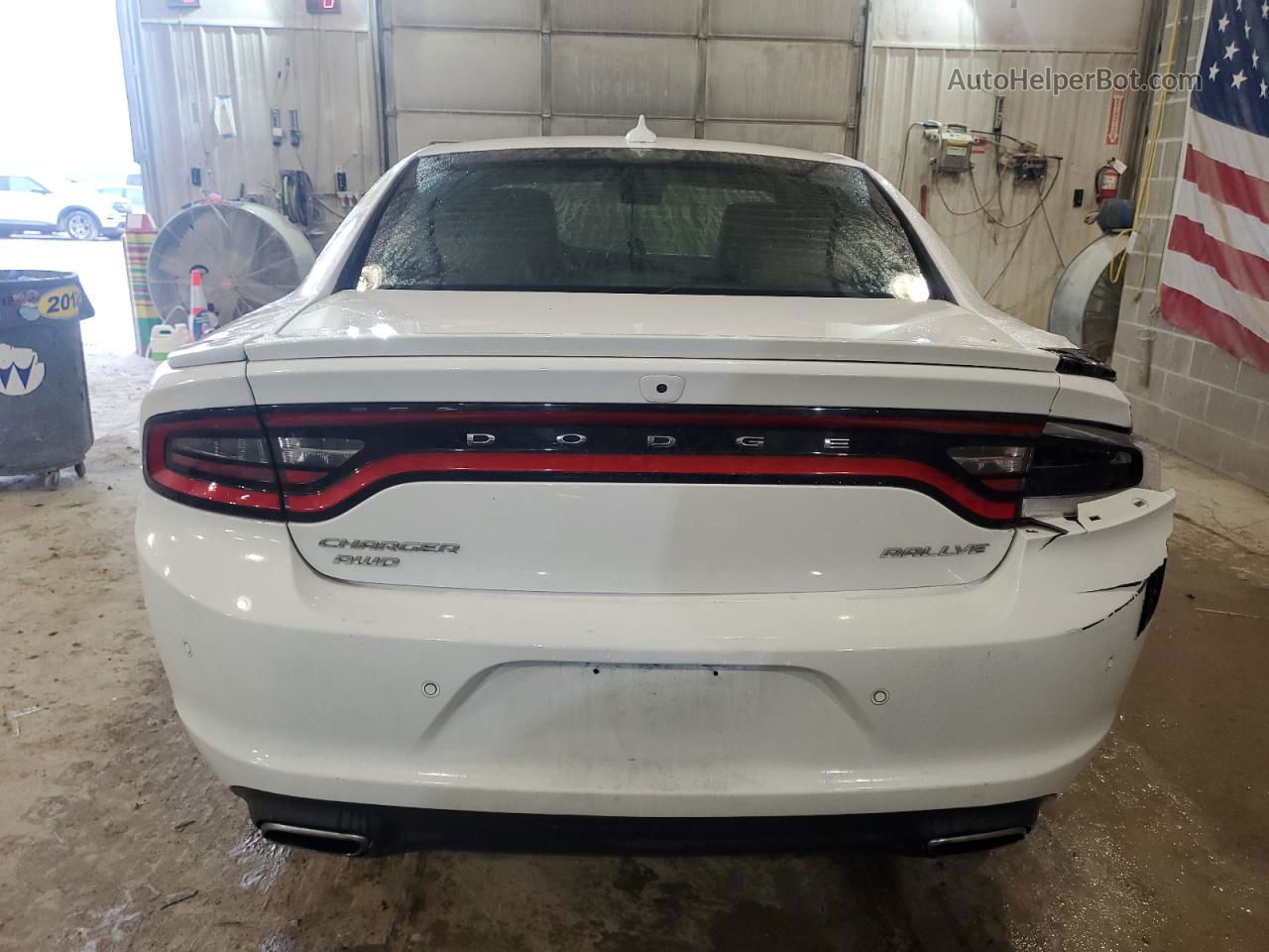 2017 Dodge Charger Sxt White vin: 2C3CDXJG6HH513156