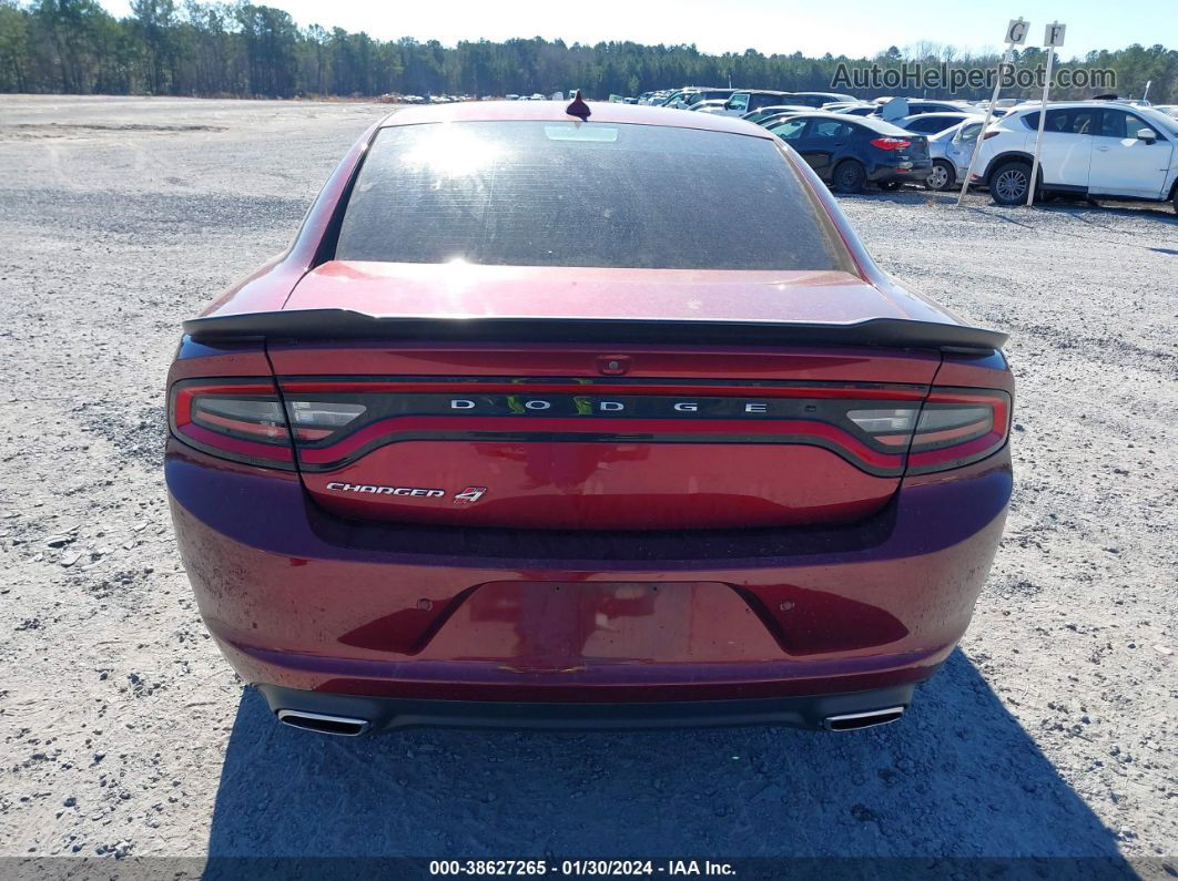 2018 Dodge Charger Gt Awd Red vin: 2C3CDXJG6JH316493