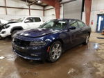 2016 Dodge Charger Sxt Blue vin: 2C3CDXJG7GH188869