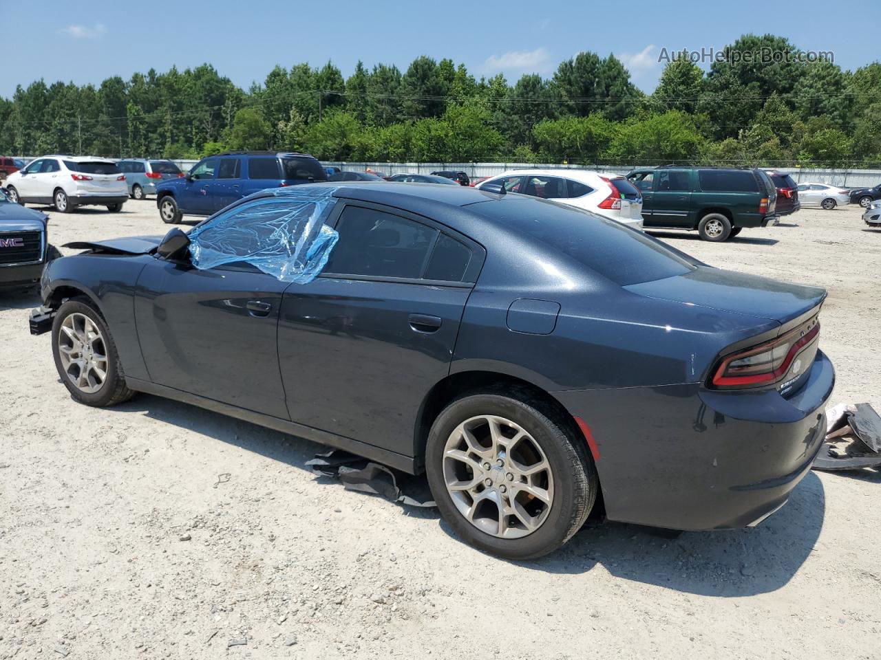 2017 Dodge Charger Sxt Charcoal vin: 2C3CDXJG7HH505468