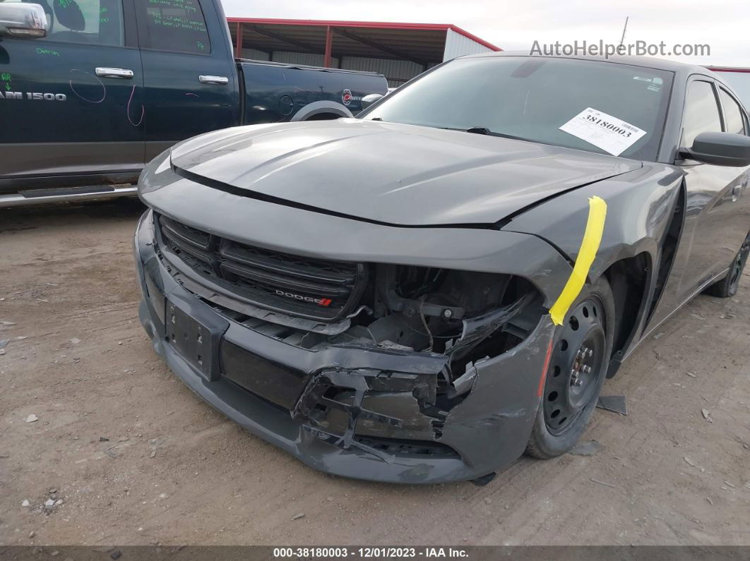 2017 Dodge Charger Sxt Awd Gray vin: 2C3CDXJG7HH516096