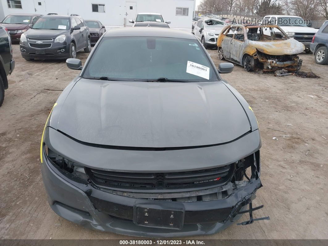 2017 Dodge Charger Sxt Awd Gray vin: 2C3CDXJG7HH516096