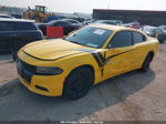 2017 Dodge Charger Sxt Yellow vin: 2C3CDXJG7HH596354