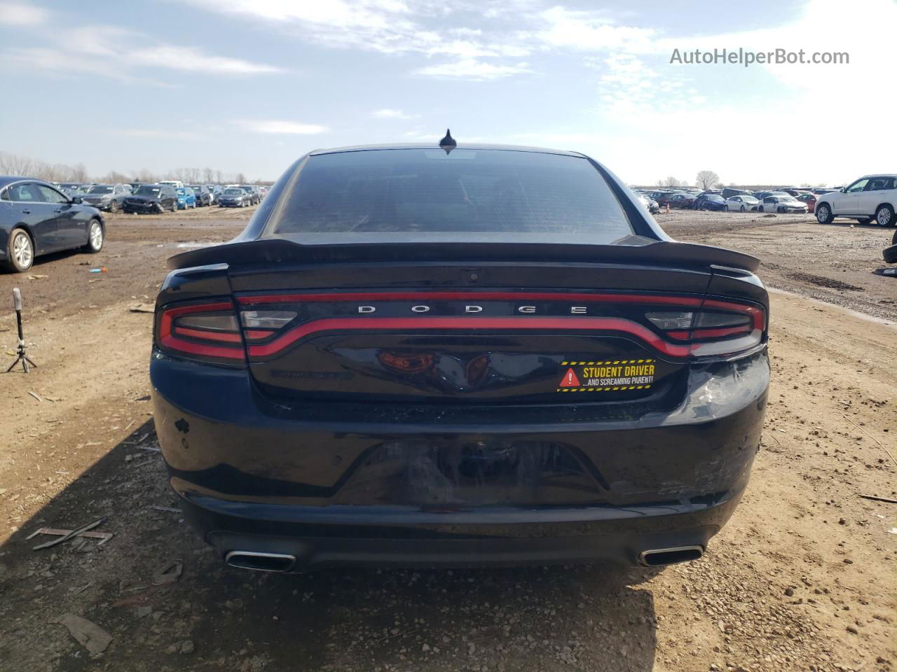 2018 Dodge Charger Gt Black vin: 2C3CDXJG7JH182254