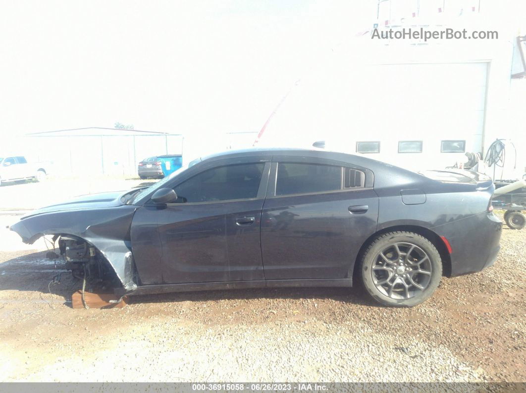 2018 Dodge Charger Gt Awd Black vin: 2C3CDXJG7JH194548