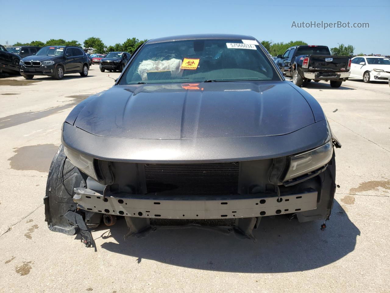 2018 Dodge Charger Gt Gray vin: 2C3CDXJG7JH292852