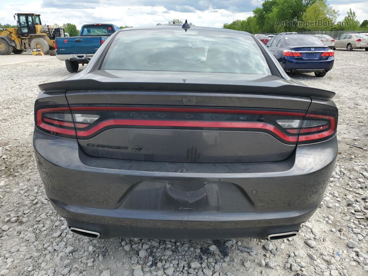 2021 Dodge Charger Sxt Серый vin: 2C3CDXJG7MH528825