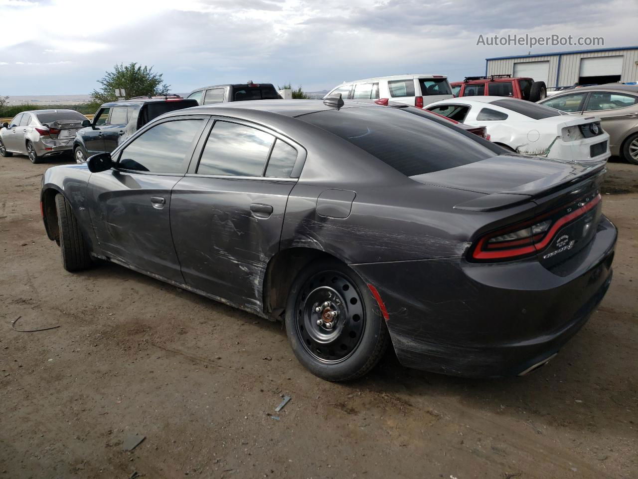 2018 Dodge Charger Gt Black vin: 2C3CDXJG8JH115582