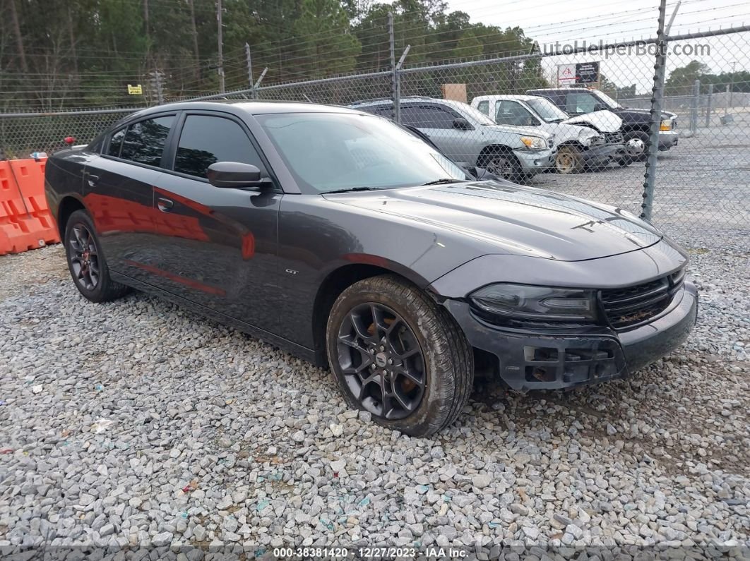2018 Dodge Charger Gt Awd Gray vin: 2C3CDXJG8JH126582