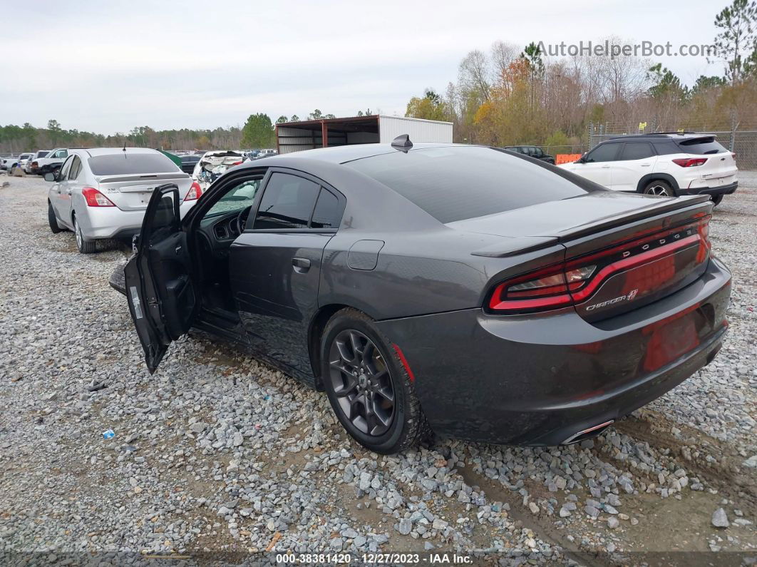 2018 Dodge Charger Gt Awd Gray vin: 2C3CDXJG8JH126582