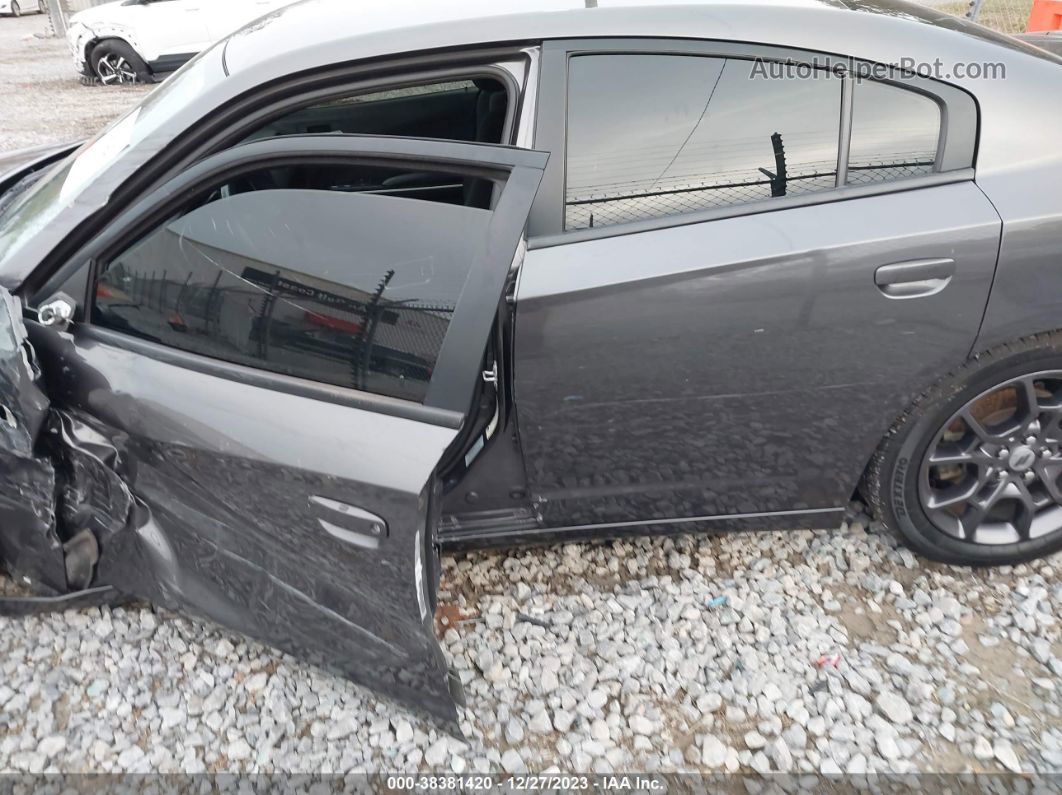 2018 Dodge Charger Gt Awd Gray vin: 2C3CDXJG8JH126582