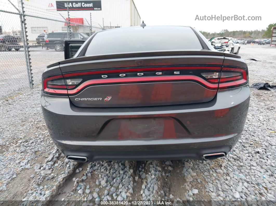 2018 Dodge Charger Gt Awd Gray vin: 2C3CDXJG8JH126582