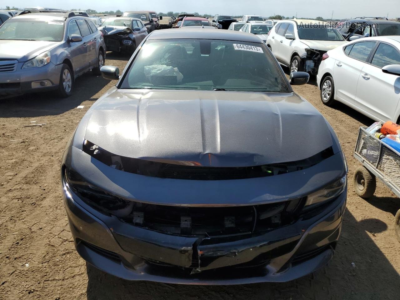 2018 Dodge Charger Gt Gray vin: 2C3CDXJG8JH194509