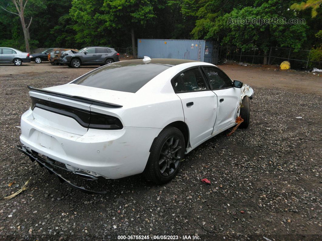 2018 Dodge Charger Gt White vin: 2C3CDXJG8JH195448