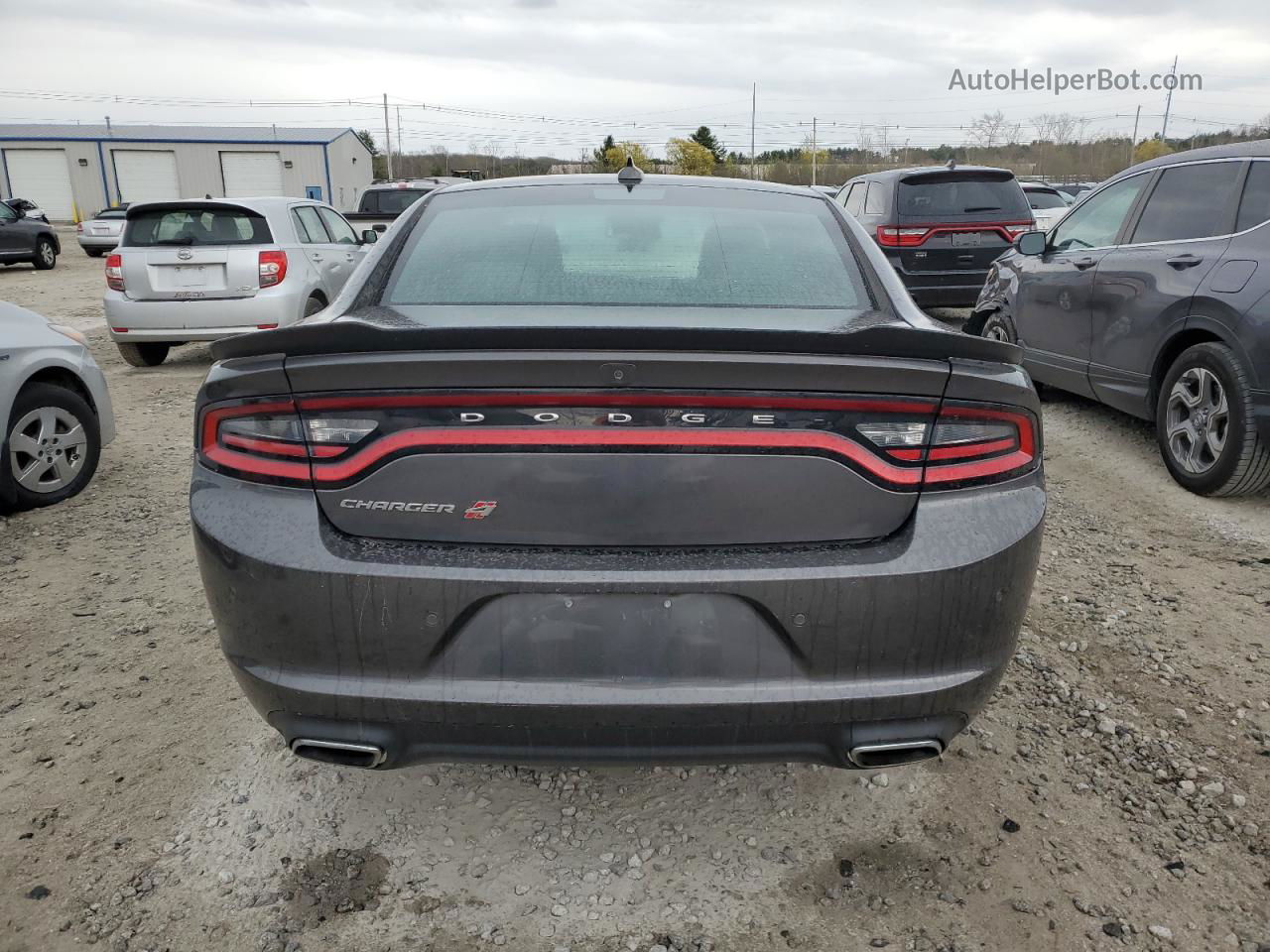 2018 Dodge Charger Gt Gray vin: 2C3CDXJG8JH254790