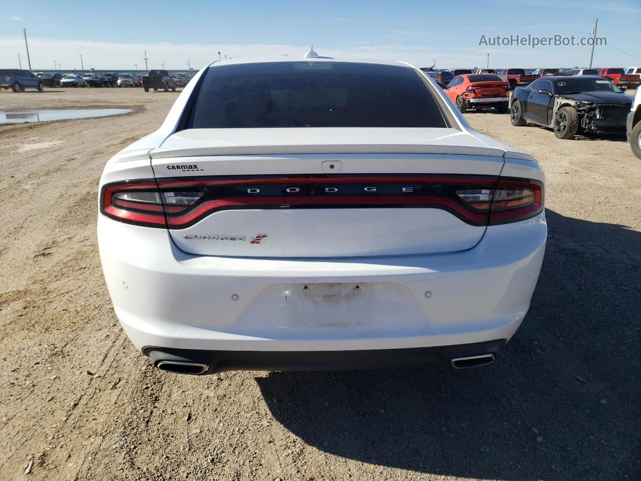 2018 Dodge Charger Gt White vin: 2C3CDXJG8JH331724