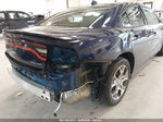 2016 Dodge Charger Sxt Blue vin: 2C3CDXJG9GH219121