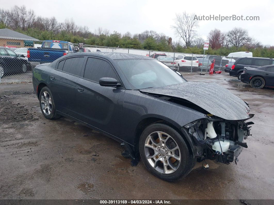 2016 Dodge Charger Sxt Blue vin: 2C3CDXJG9GH351716