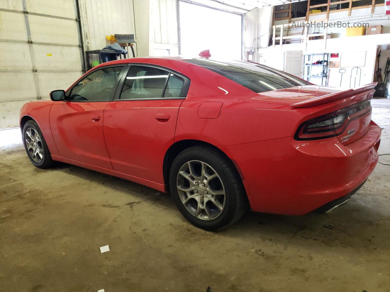 2017 Dodge Charger Sxt Red vin: 2C3CDXJG9HH597862