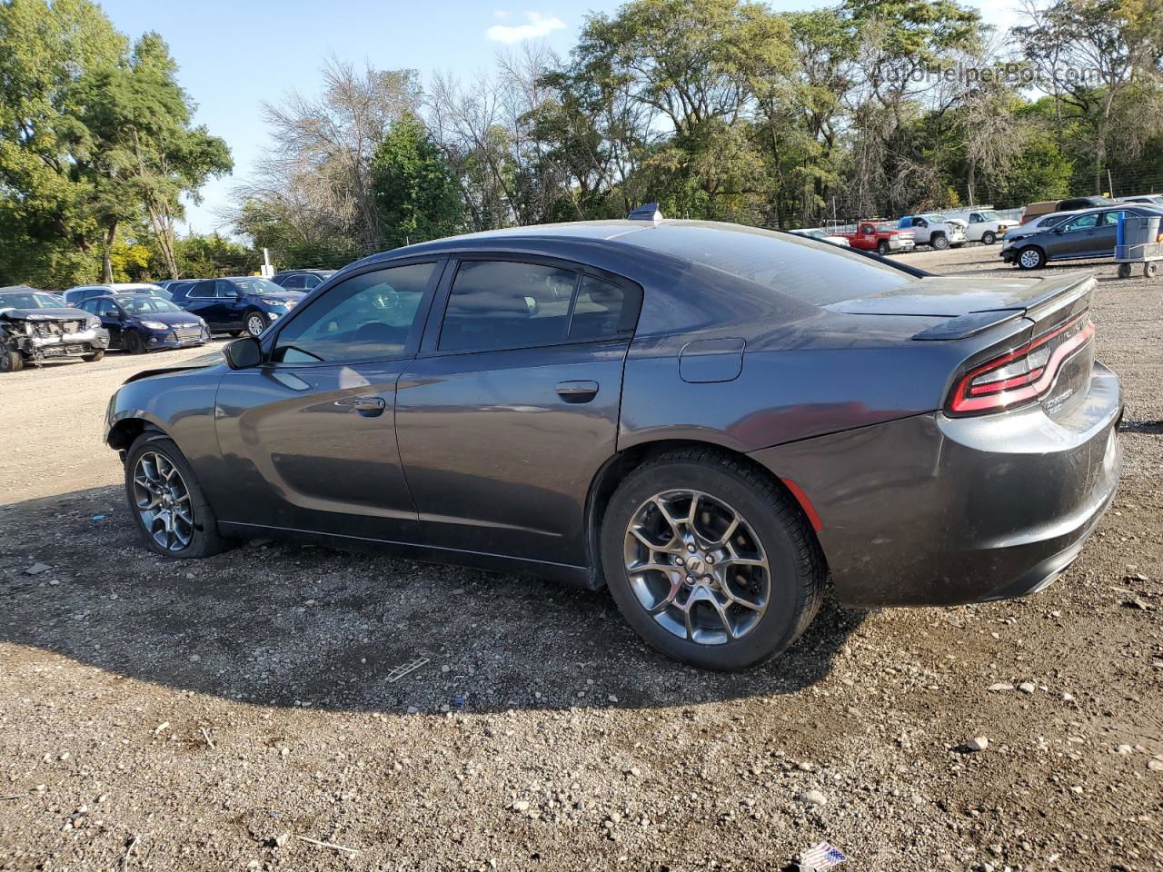 2017 Dodge Charger Sxt Угольный vin: 2C3CDXJG9HH645019