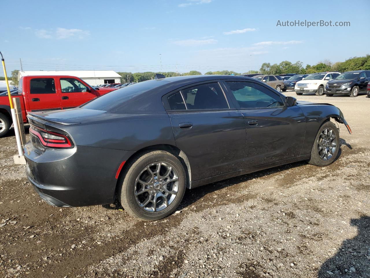 2017 Dodge Charger Sxt Угольный vin: 2C3CDXJG9HH645019