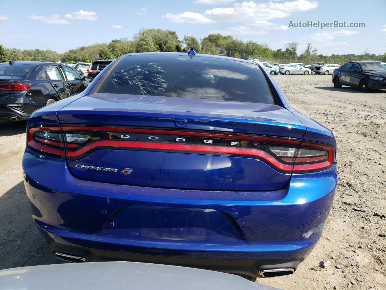 2021 Dodge Charger Sxt Blue vin: 2C3CDXJG9MH675728