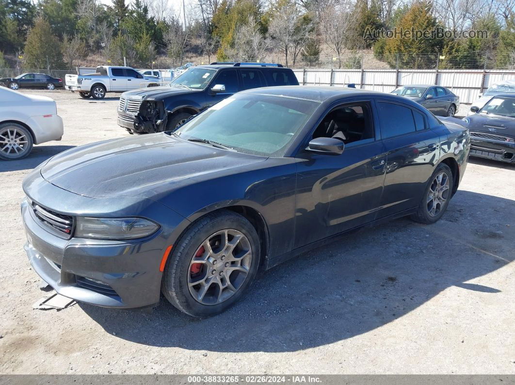 2016 Dodge Charger Sxt Black vin: 2C3CDXJGXGH175307