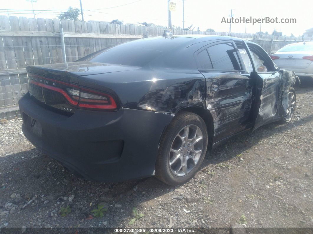 2016 Dodge Charger Sxt Черный vin: 2C3CDXJGXGH188901