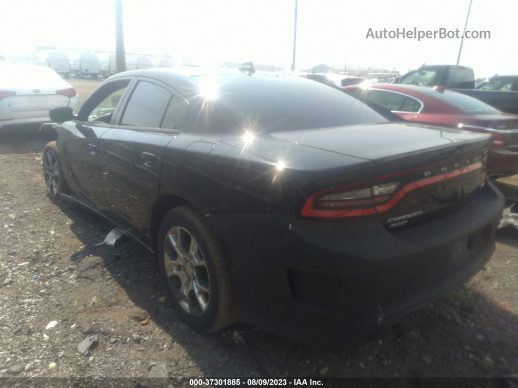 2016 Dodge Charger Sxt Черный vin: 2C3CDXJGXGH188901