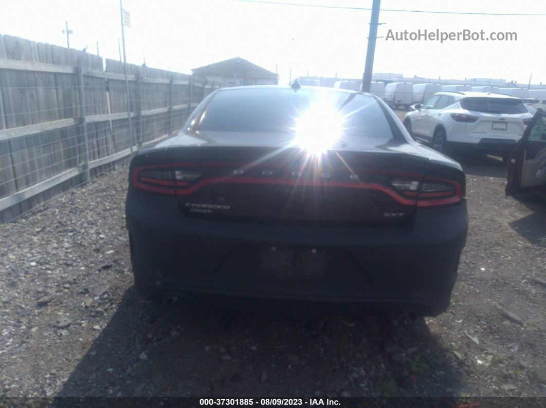 2016 Dodge Charger Sxt Черный vin: 2C3CDXJGXGH188901